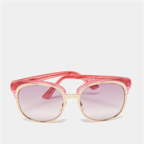 RRP €345 GUCCI GG4241/S Square Sunglasses Logo Gradient 